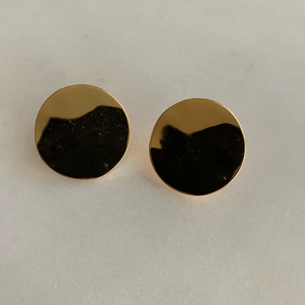 J. Crew Gold Round Studs
